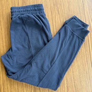 Mondetta Blue Gray Fleece Joggers – Women’s Medium